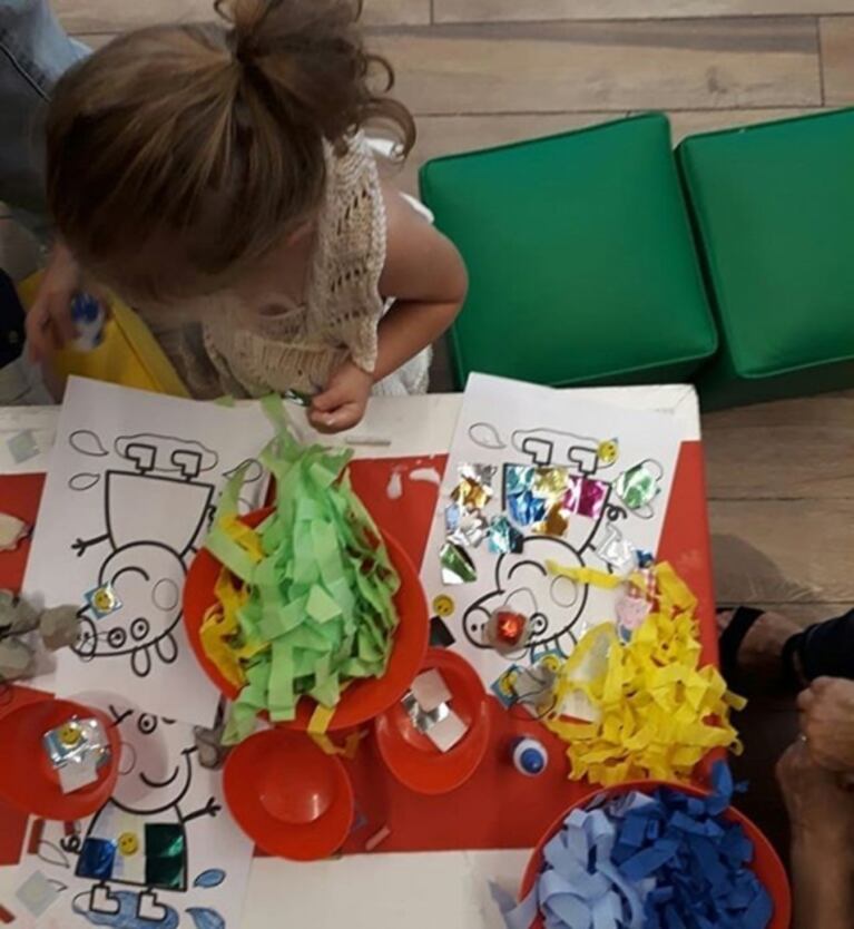 El divertido festejo de cumple de la hija de Zaira Nara con una súper ambientación de Peppa Pig