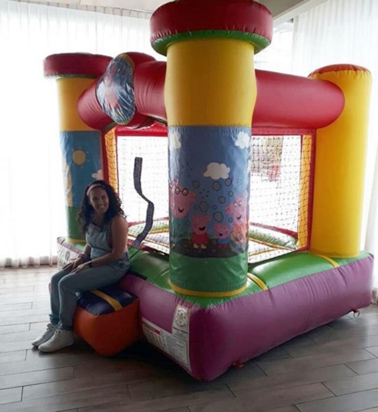 El divertido festejo de cumple de la hija de Zaira Nara con una súper ambientación de Peppa Pig