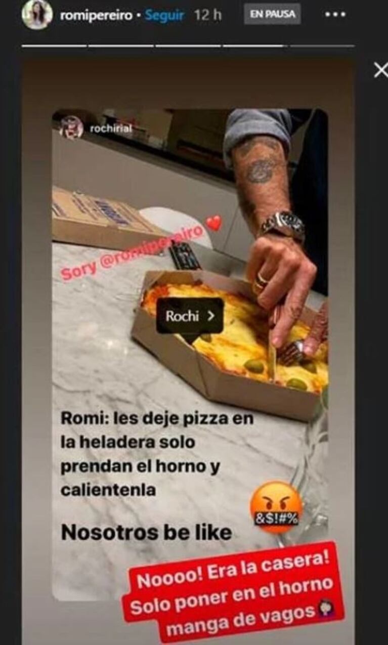 El divertido ida y vuelta de Jorge y Rocío Rial con Romina Pereiro en Instagram Stories: "Manga de vagos"