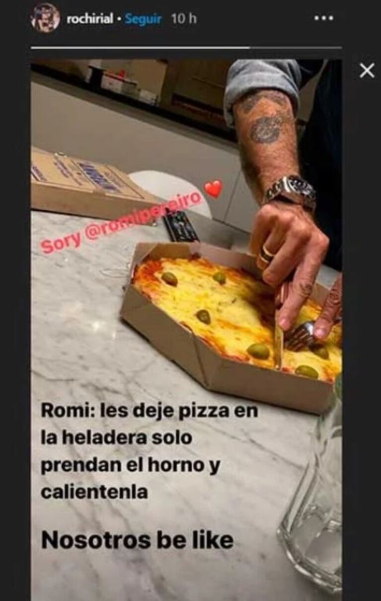 El divertido ida y vuelta de Jorge y Rocío Rial con Romina Pereiro en Instagram Stories: "Manga de vagos"