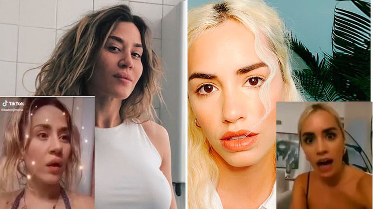 El divertido ida y vuelta de Lali Espósito y Jimena Barón: recrearon una divertida escena de Esperanza Mía