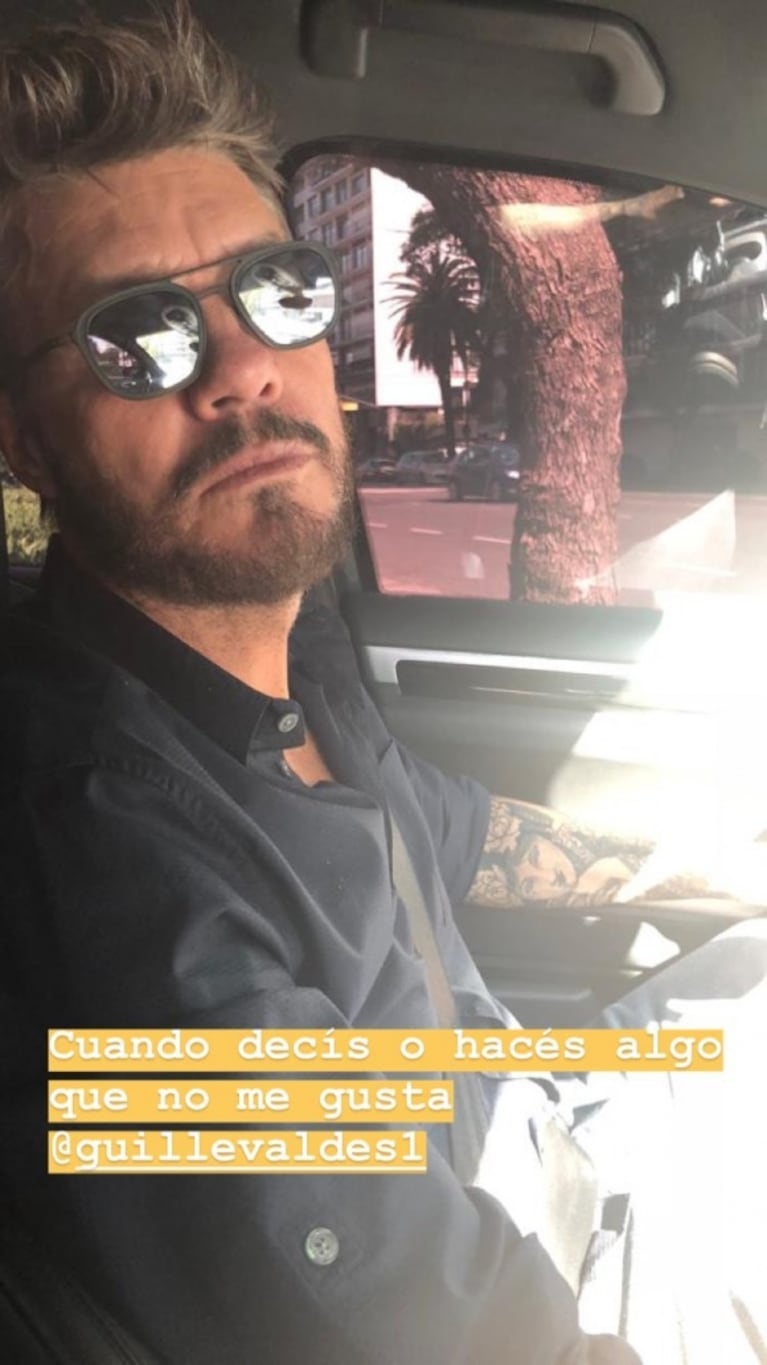 El divertido ida y vuelta de Marcelo Tinelli y Guillermina Valdés: "Cuando decís o hacés algo que no me gusta"