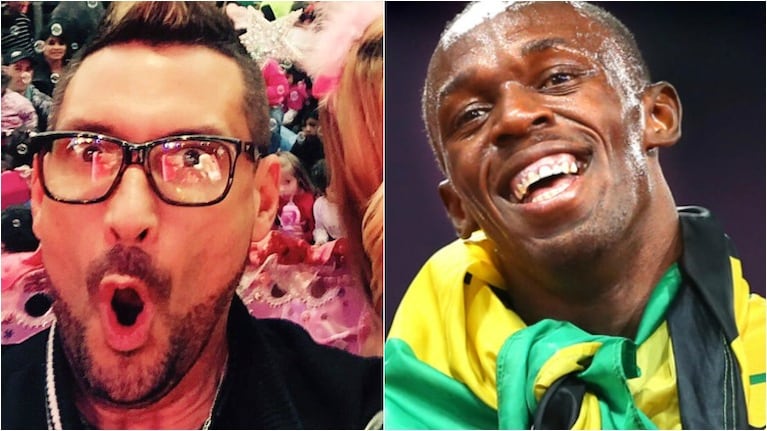 El divertido meme olímpico del Tirri con Usain Bolt. Foto: Web