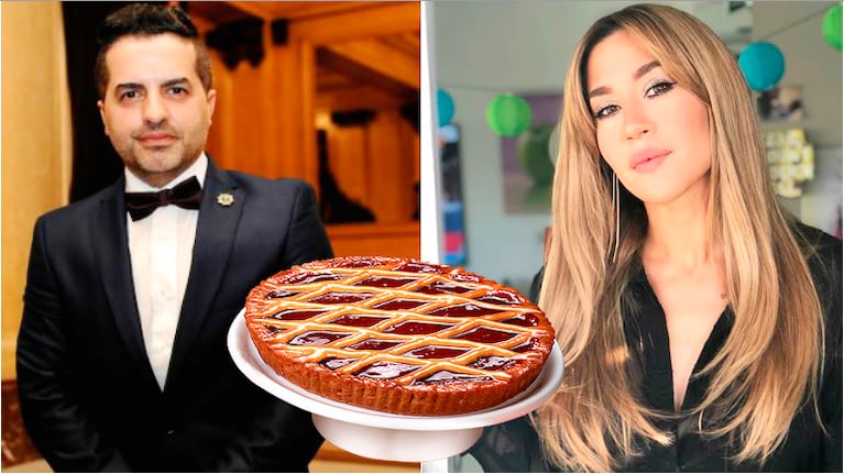 El divertido pedido de Ángel de Brito a Jimena Barón, antes de debutar en Bailando 2018 (Fotos: Web e Instagram)