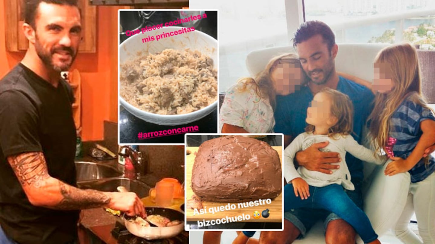 El divertido plan de Cubero con sus hijas, en medio del escándalo con Nicole Neumann: Qué placer cocinarles