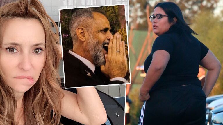 El divertido posteo de Analía Franchín parodiando la reacción de Rial al ver el look que usó Rocío en su boda