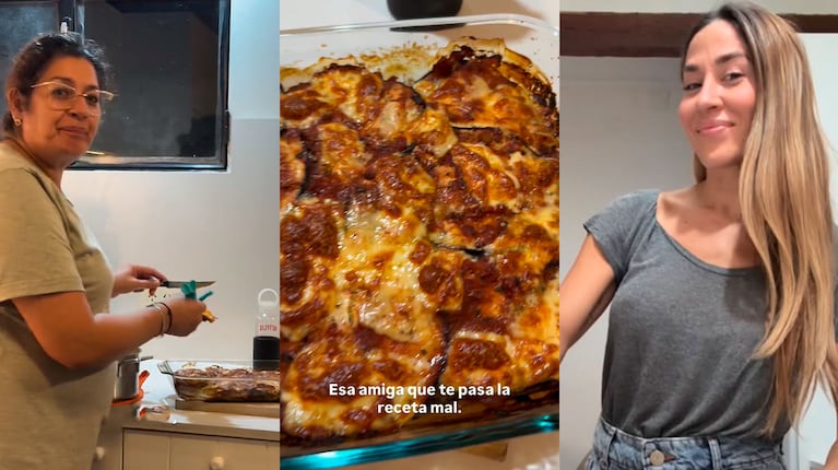 El divertido reclamo de Jimena Barón a Mari por pasarle mal una receta (Captura de Instagram)
