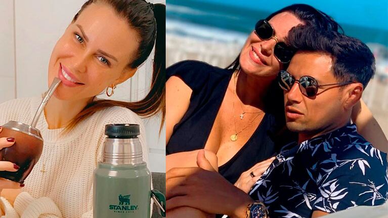 El divertido reclamo de Natalie Weber a Mauro Zárate en cuarentena: Está todo el día con la play, lo tiene adicto