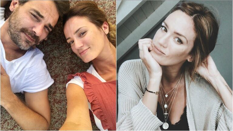 El divertido "reclamo" de Pedro Alfonso a Paula Chaves (Fotos: Instagram)