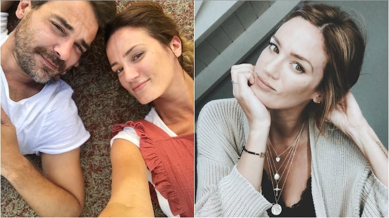 El divertido "reclamo" de Pedro Alfonso a Paula Chaves (Fotos: Instagram)