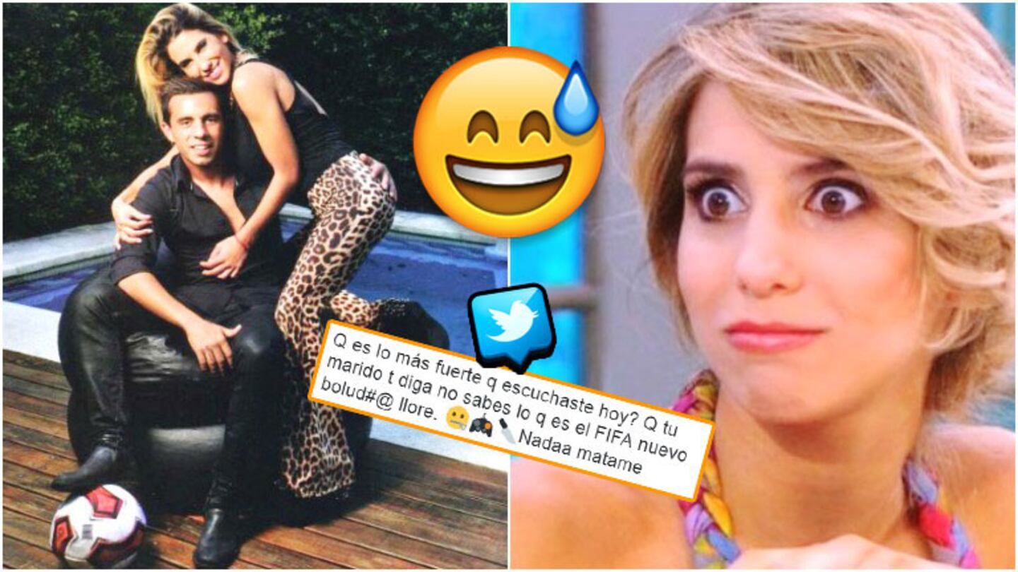 El divertido tweet de Cinthia Fernández sobre una conversación que tuvo con su marido (Fotos: Web) 