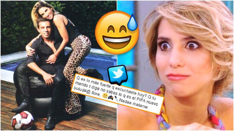 El divertido tweet de Cinthia Fernández sobre una conversación que tuvo con su marido (Fotos: Web) 