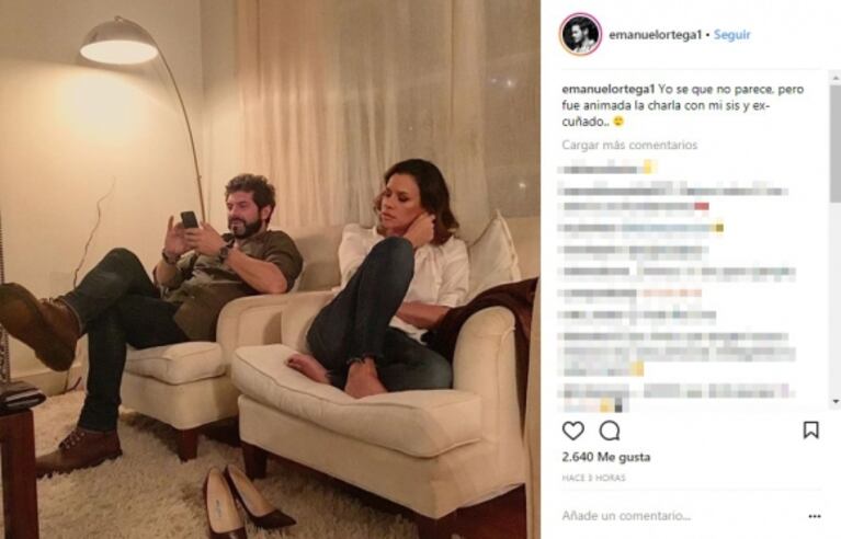 El divertido tweet de Iván Noble con el que anunció una nota a su exmujer: "No hubo que lamentar heridos"