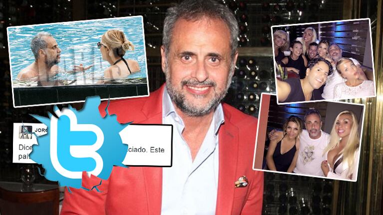 El divertido tweet de Rial tras su regreso de Miami (Foto: Caras, Instagram y Web)