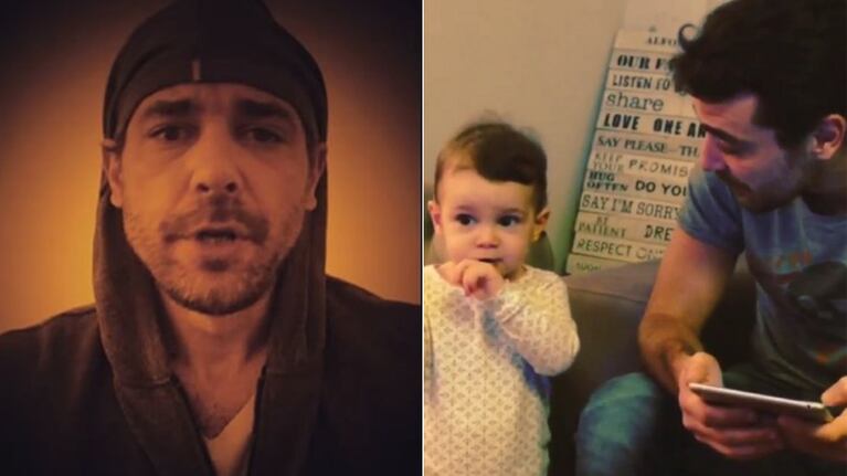 El divertido video de Pedro Alfonso y Olivia en Instagram (Foto: Instagram)