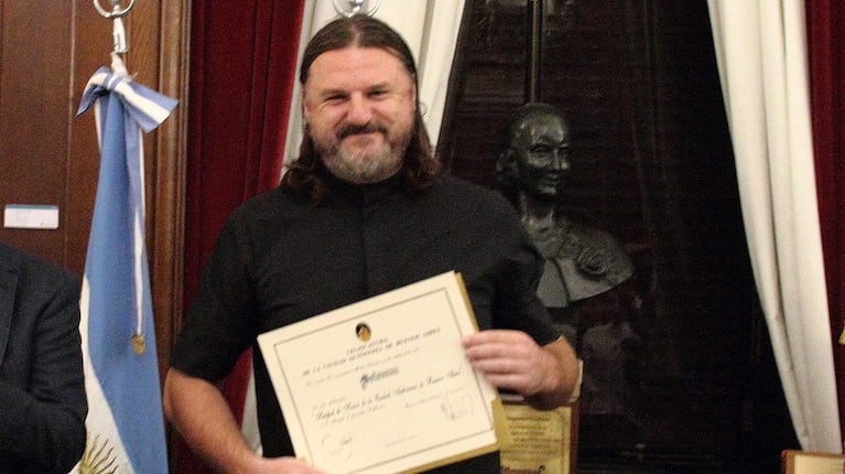 El DJ Solomun fue declarado Huesped de honor por la legislatura Buenos Aires (Foto: Juan Gabriel Espinoza)
