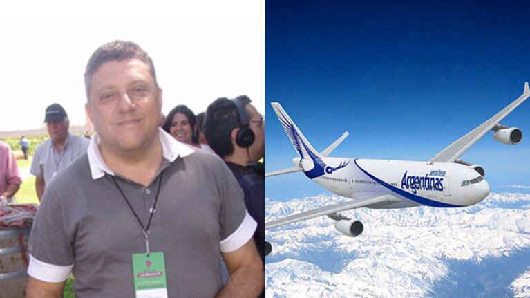 El doctor de ShowMatch, ayudó a una persona que se descompuso en un vuelo. (Fotos: web)
