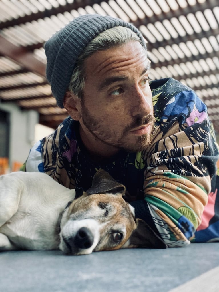El dolor de Fede Bal por la muerte de su perro Kike (foto de Instagram)