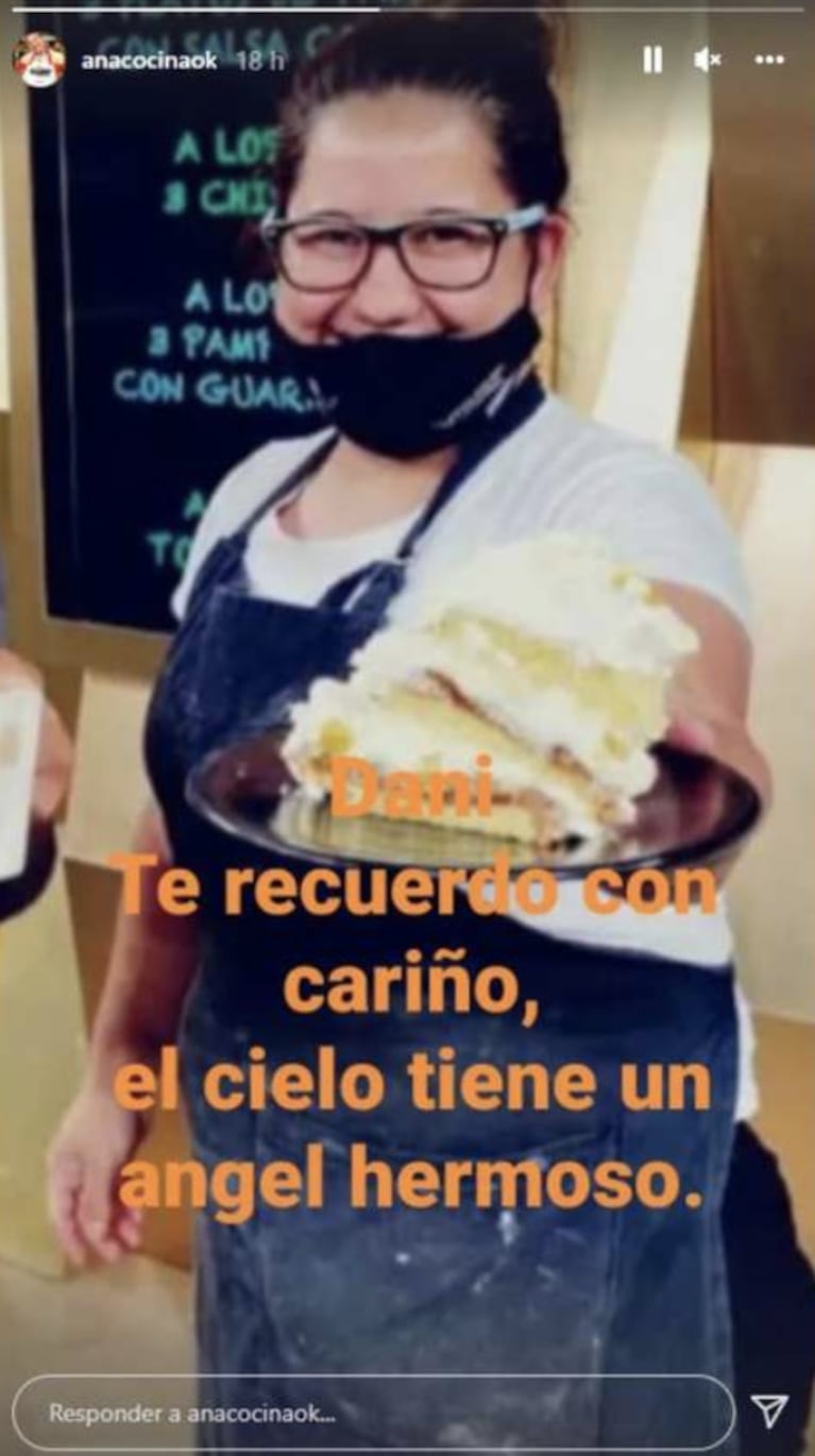 El dolor de los compañeros de Daniela "Chili" Fernández, de El gran premio de la cocina, por su muerte: "Abrazo al Cielo"