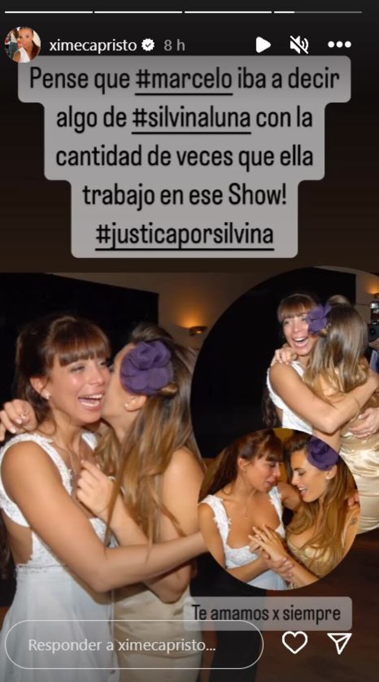 El doloroso reclamo de Ximena Capristo a Marcelo Tinelli por Silvina Luna, tras el debut de Bailando 2023