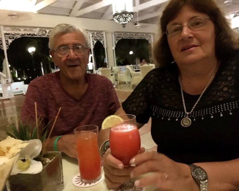 El drama de la pareja argentina que celebraba su aniversario en un crucero, enfermó de coronavirus y solo uno sobrevivió