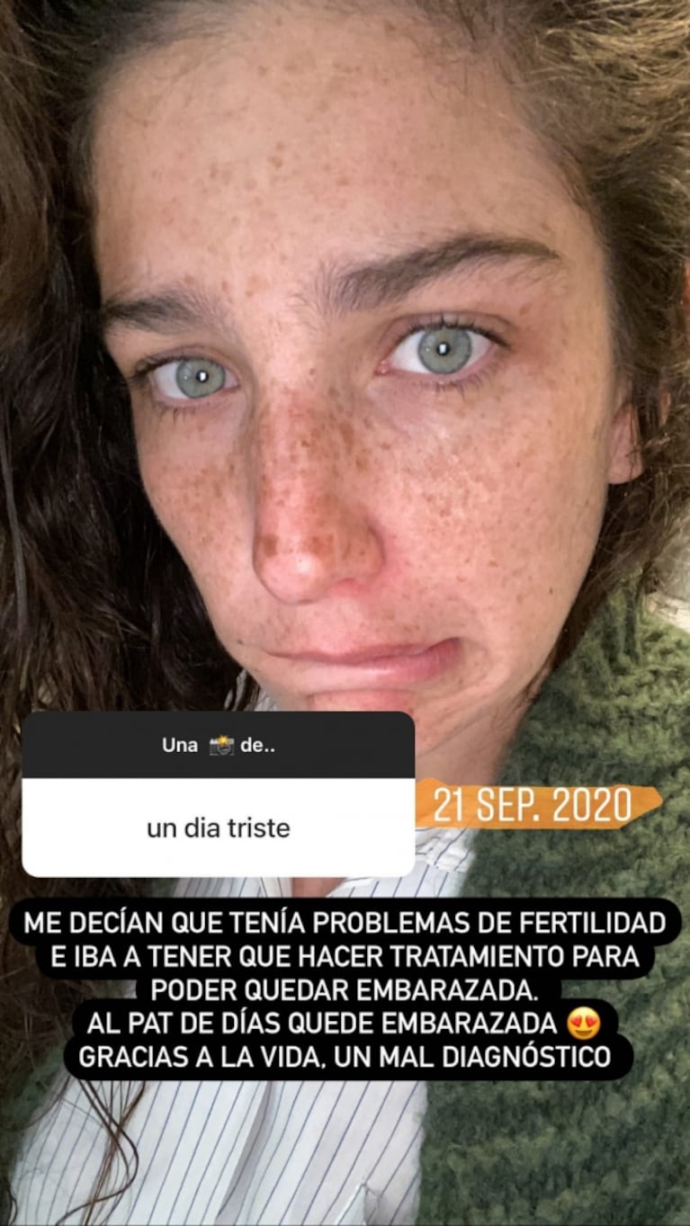 El dramático momento que vivió Juana Repetto: "Me dijeron que tenía problemas de fertilidad"