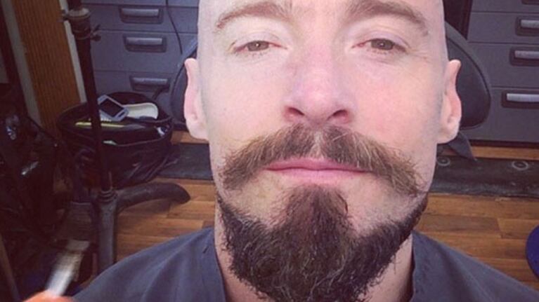 El drástico cambio de look de Hugh Jackman. (Foto: Web/ Instagram)