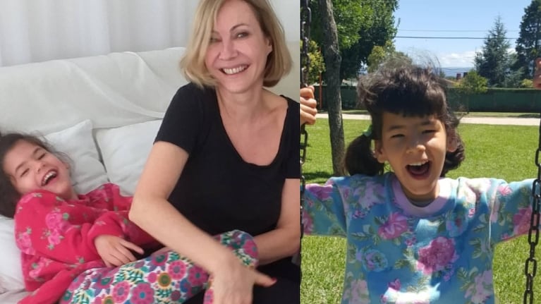 El dulce mensaje de Inés Estévez por el cumpleaños de Cielo, su hija: Tus mil vidas en una, tus diez años y tus nueve a mi lado