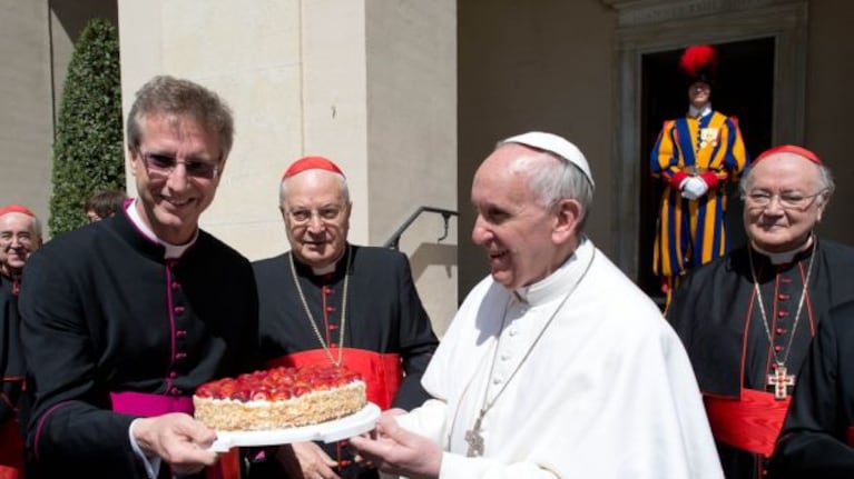 El dulce regalo para el papa Francisco. (Foto: Web)