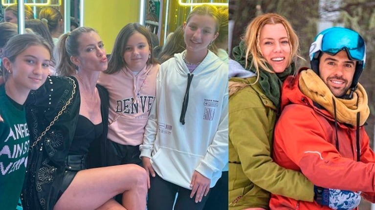 El dulce regalo que Allegra y Sienna Cubero le hicieron a Nicole Neumann y Manu Urcera.