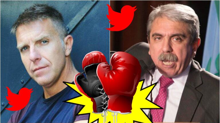 El duro cruce de Aníbal Fernández y Alejandro Fantino en Twitter. Foto: Web