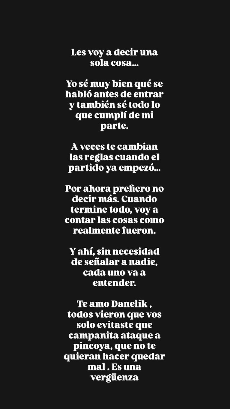 El duro descargo de Brian Sarmiento en redes sociales (Foto: Instagram @bbriansarmiento)