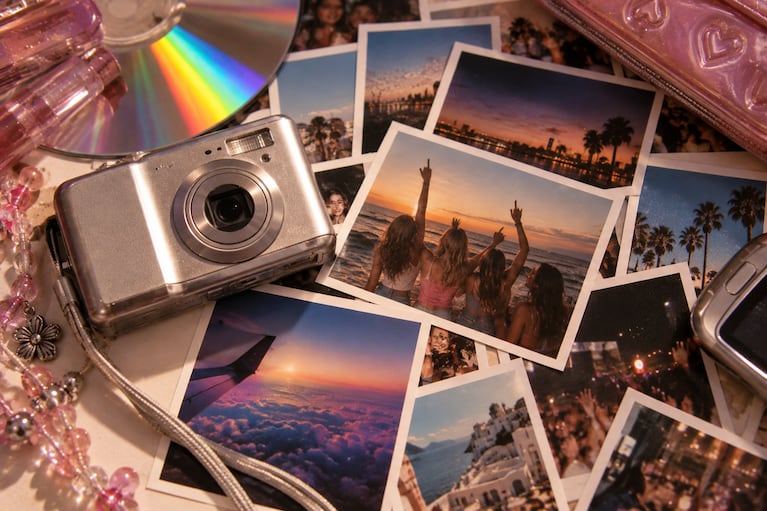 El efecto nostalgia de los 2000: por qué vuelven a fascinarnos las fotos con estética retro