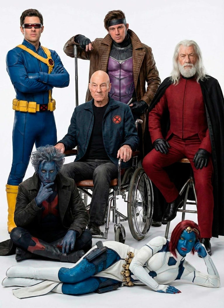 El elenco confirmado de los X-Men originales en Avengers Doomsday (Foto: Twitter generada con IA)