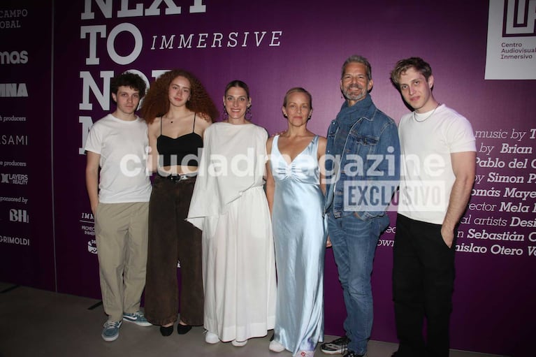 El elenco de Next to Normal (Foto: Movilpress)