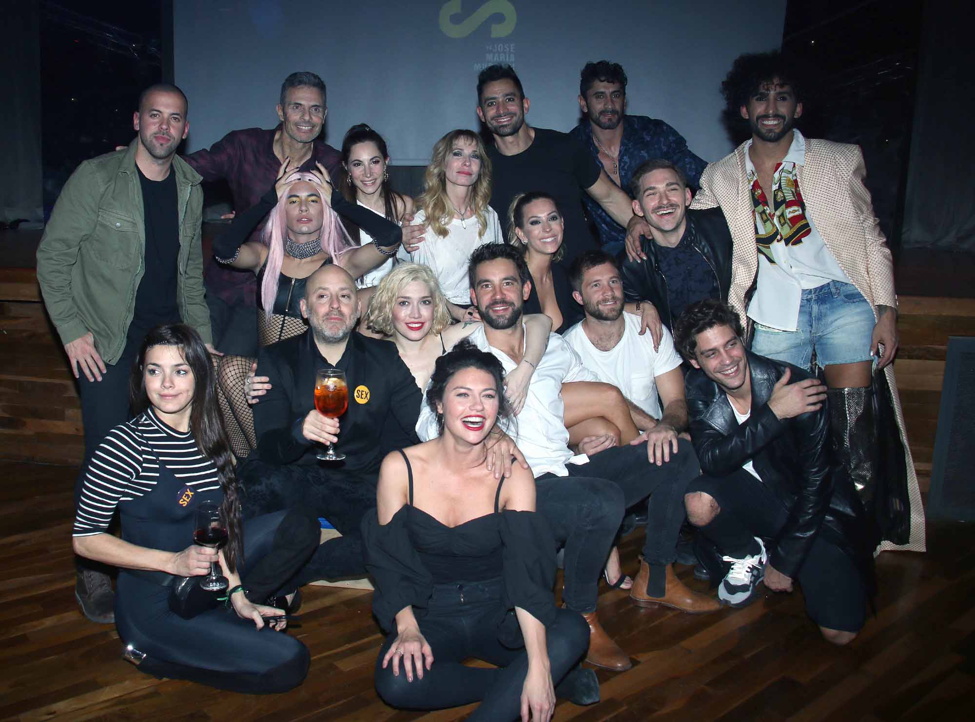 El elenco de Sex, viví tu experiencia (Foto: Movilpress)
