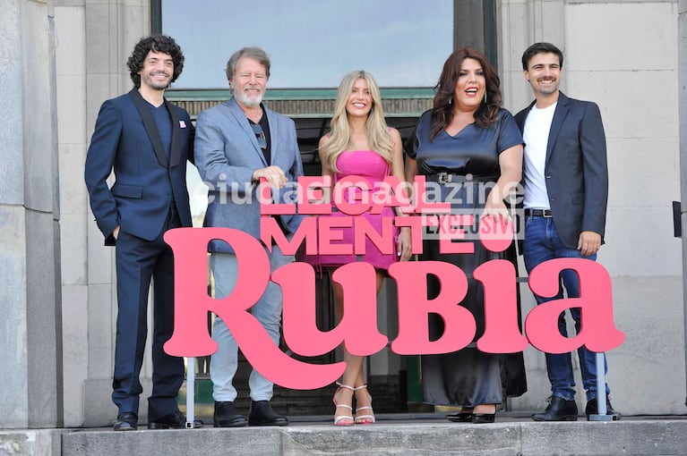 El elenco inicial de Legalmente Rubia (Foto: Movilpress).