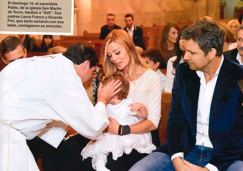 El emocionante bautismo y primer año de la hija de Panam. Foto: Caras