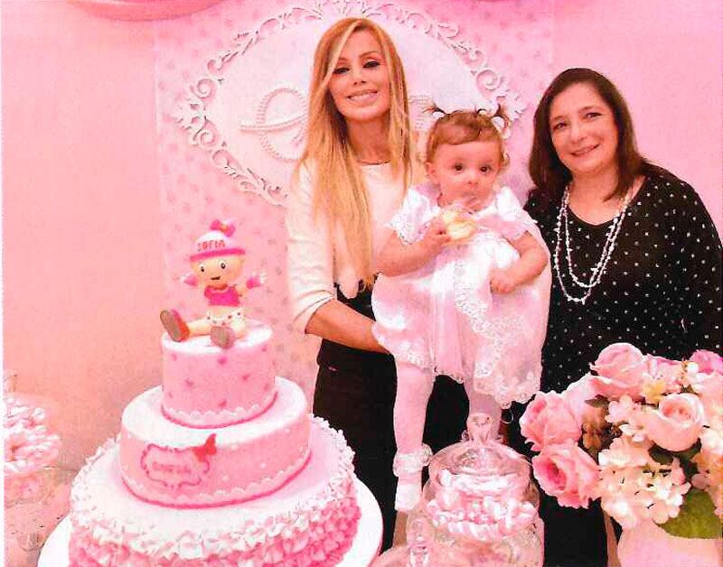 El emocionante bautismo y primer año de la hija de Panam. Foto: Caras
