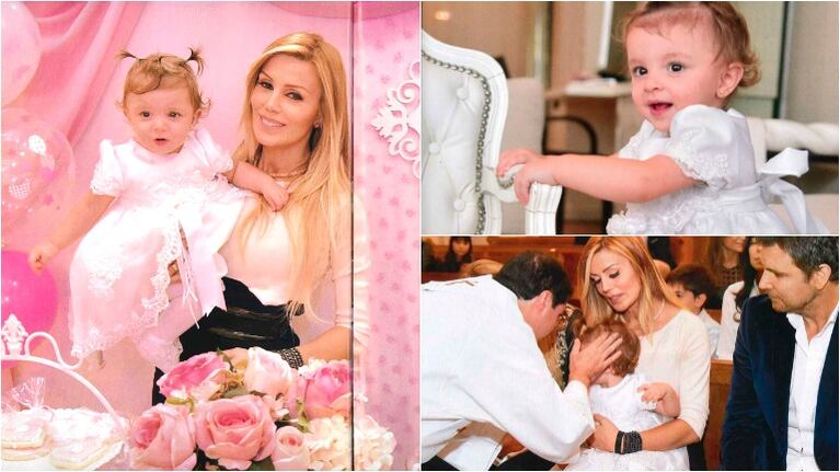 El emocionante bautismo y primer año de la hija de Panam. Foto: Caras