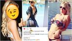El emoji buena onda de la famosísima estrella a una foto súper sexy de Wanda Nara (Fotos: Web e Instagram)