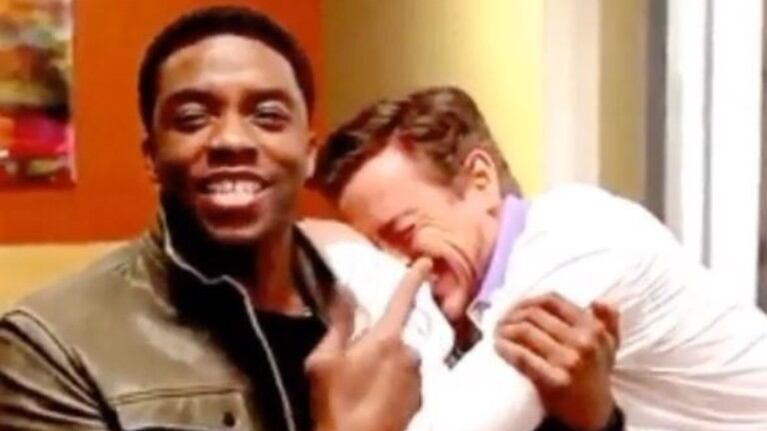 El emotivo adiós de Robert Downey Jr. a Chadwick Boseman