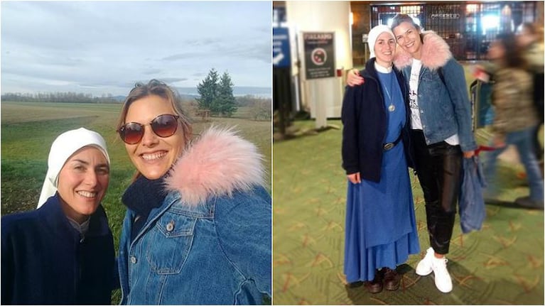 El emotivo encuentro de Pía Slapka con su hermana monja: Hace 7 años que se consagró a Dios; éramos muy unidas y...