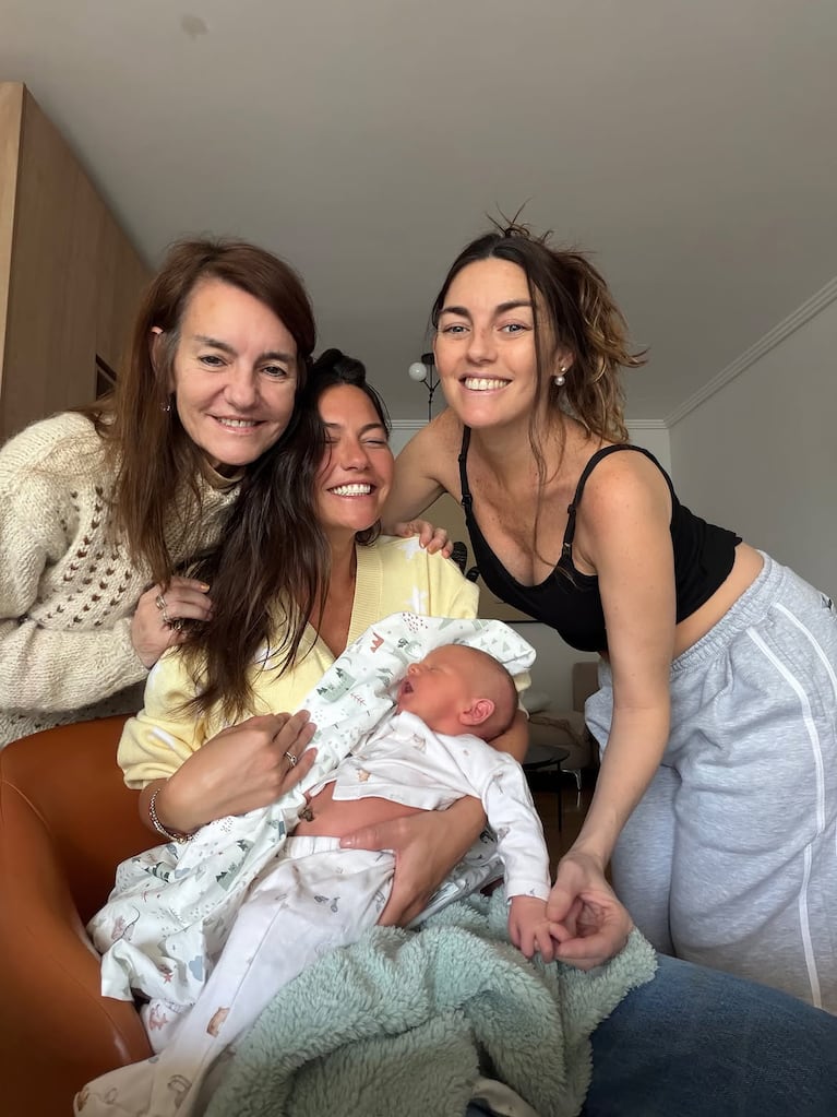 El emotivo encuentro de Sofía "Jujuy" Jiménez con su sobrino Beltrán (Foto de Instagram)