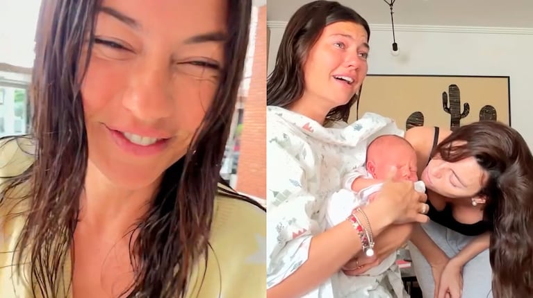 El emotivo encuentro de Sofía "Jujuy" Jiménez con su sobrino Beltrán (Foto de Instagram)