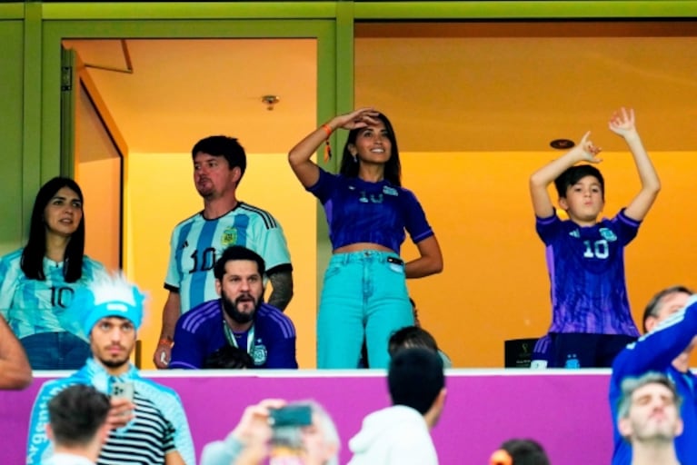 El emotivo festejo de Antonela Roccuzzo tras el triunfo de la Selección Argentina: "¡No te lo puedo explicar!"