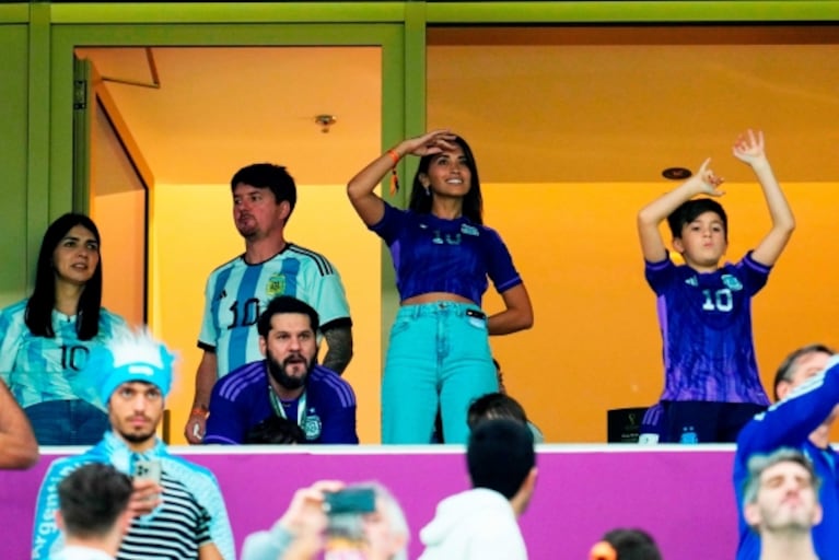 El emotivo festejo de Antonela Roccuzzo tras el triunfo de la Selección Argentina: "¡No te lo puedo explicar!"