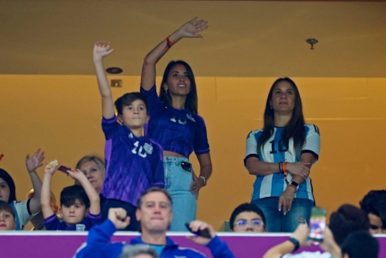 El emotivo festejo de Antonela Roccuzzo tras el triunfo de la Selección Argentina: "¡No te lo puedo explicar!"
