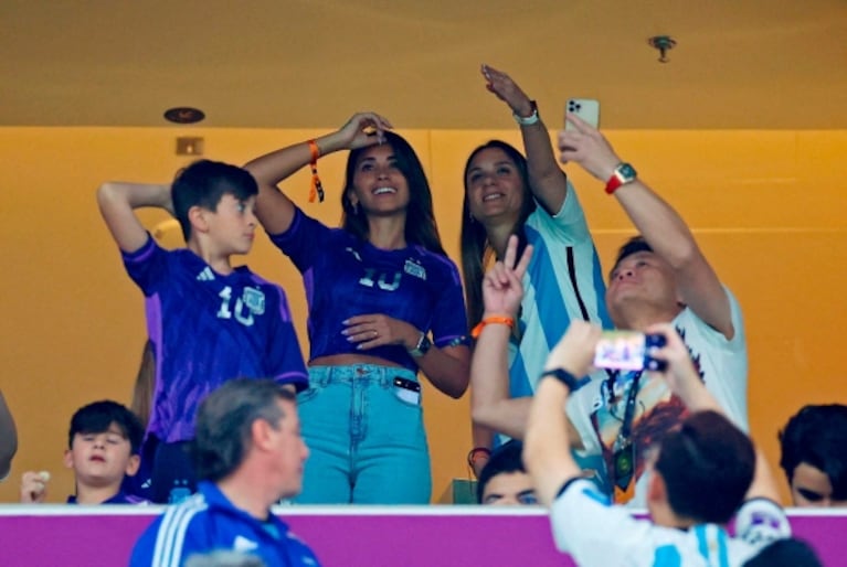 El emotivo festejo de Antonela Roccuzzo tras el triunfo de la Selección Argentina: "¡No te lo puedo explicar!"