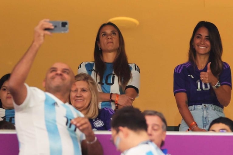 El emotivo festejo de Antonela Roccuzzo tras el triunfo de la Selección Argentina: "¡No te lo puedo explicar!"